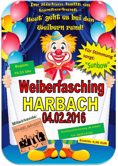 Weiberfasching in Harbach 2016