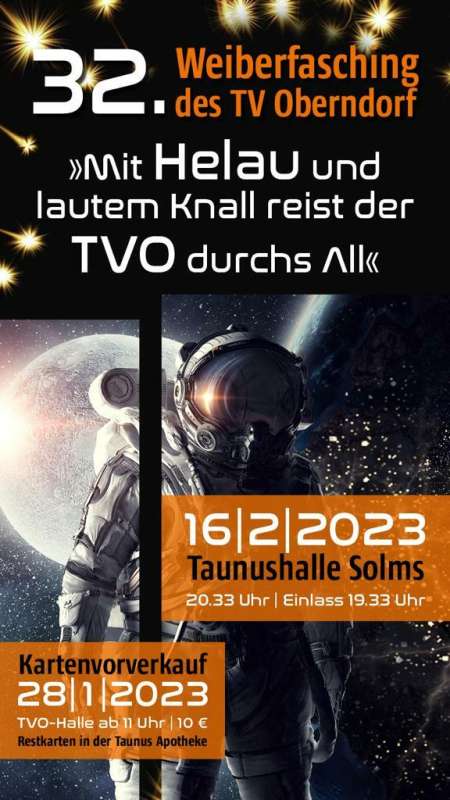 32. Weiberfasching des TV Oberndorf