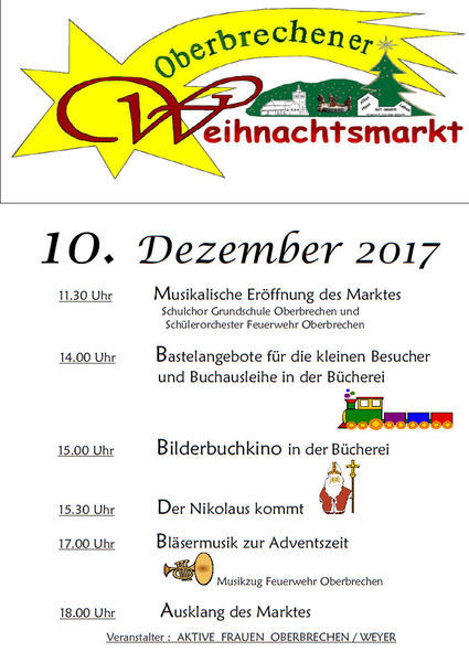 13. Weihnachtsmarkt in Oberbrechen