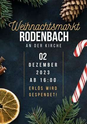 Weihnachtsmarkt Rodenbach 2023