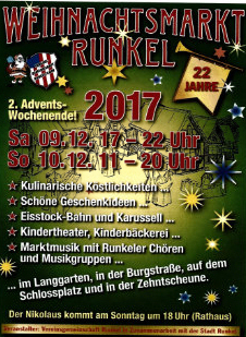 Weihnachtsmarkt in Runkel 2017