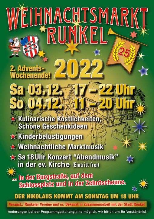 25. Weihnachtsmarkt Runkel