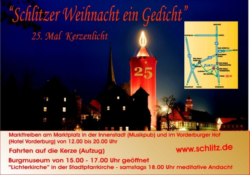 Weihnachtsmarkt Schlitz 2015