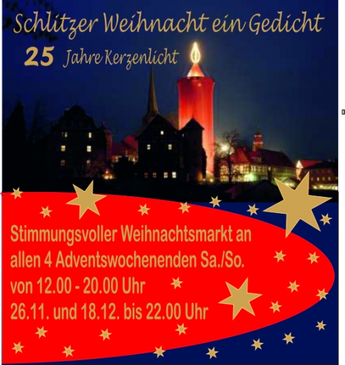 Weihnachtsmarkt Schlitz 2016