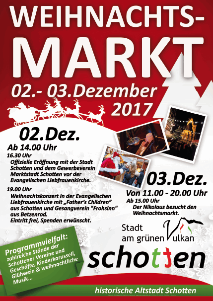 Weihnachtsmarkt in Schotten 2017