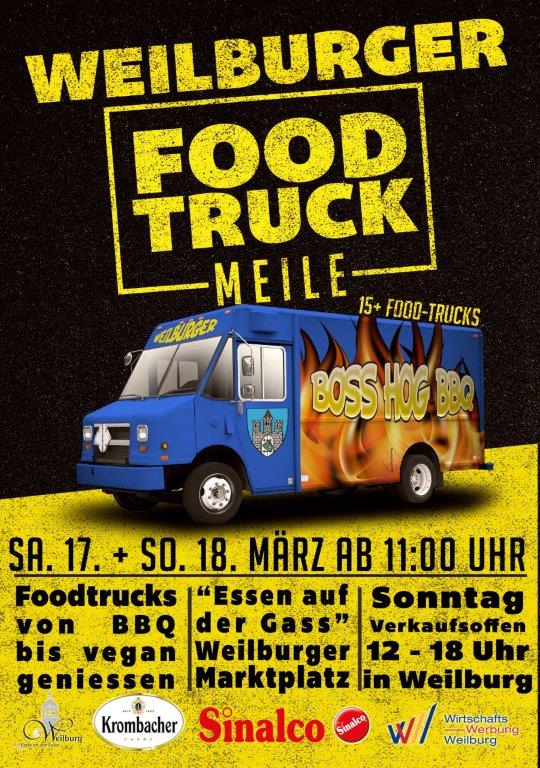 Weilburger Foodtruck Meile im Frühling 2018