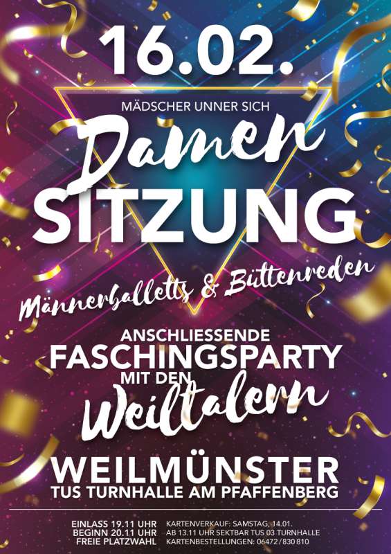 Damensitzung Weilmünster 2023