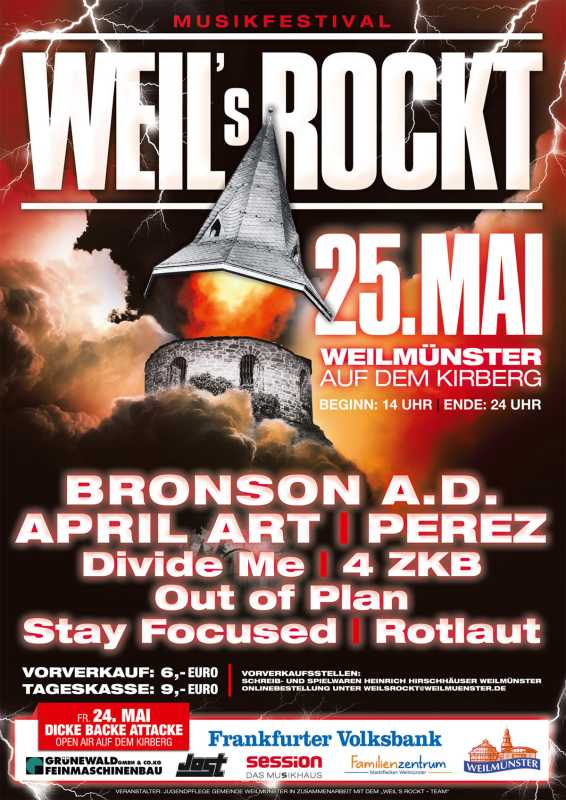 Weil's rockt - Rockfestival am Kirberg 2019
