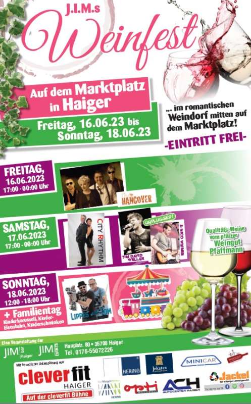 Weinfest Haiger 2023