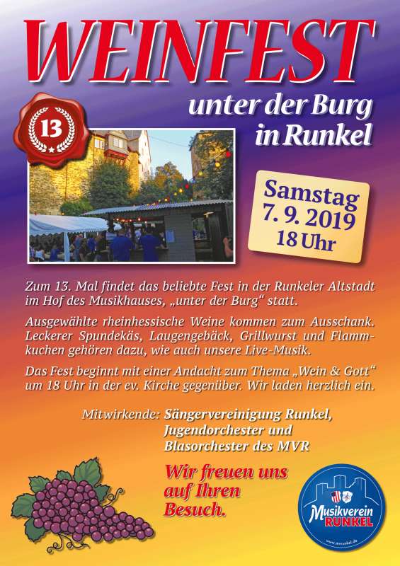 13. Weinfest Runkel