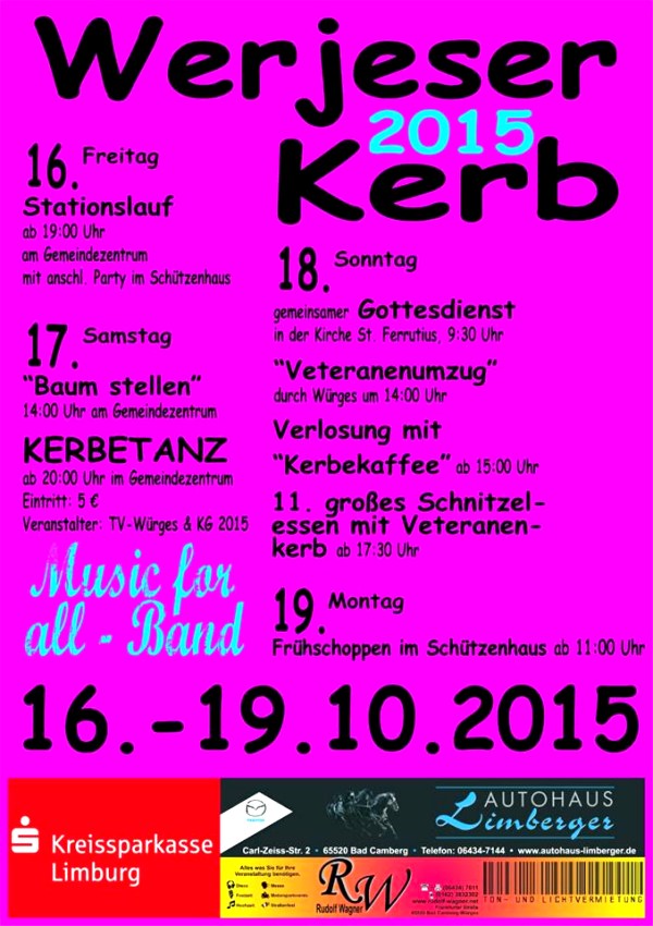 Werjeser Kerb 2015