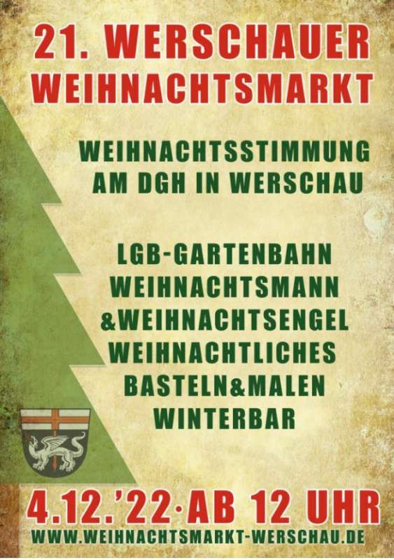 Werschauer Weihnachtsmarkt 2022