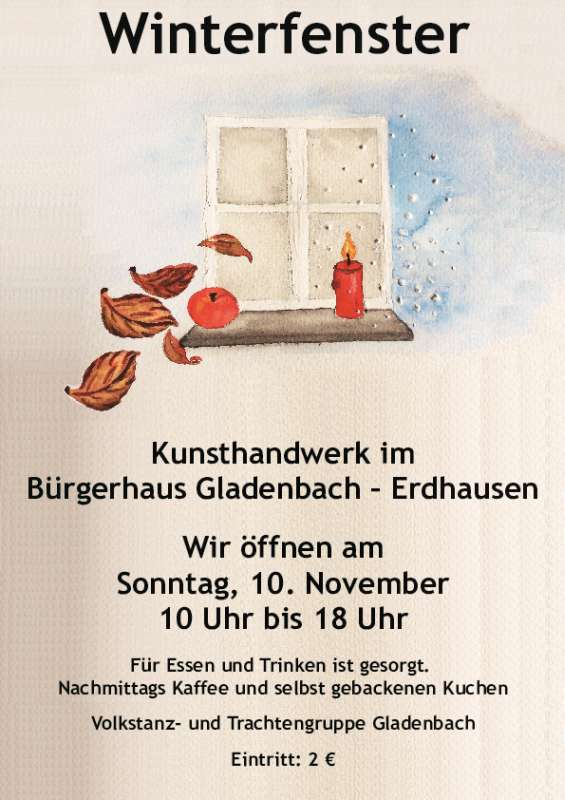 Winterfenster Gladenbach 2019