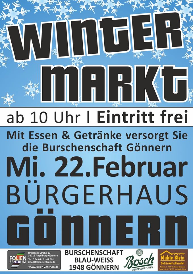 Wintermarkt Angelburg 2017