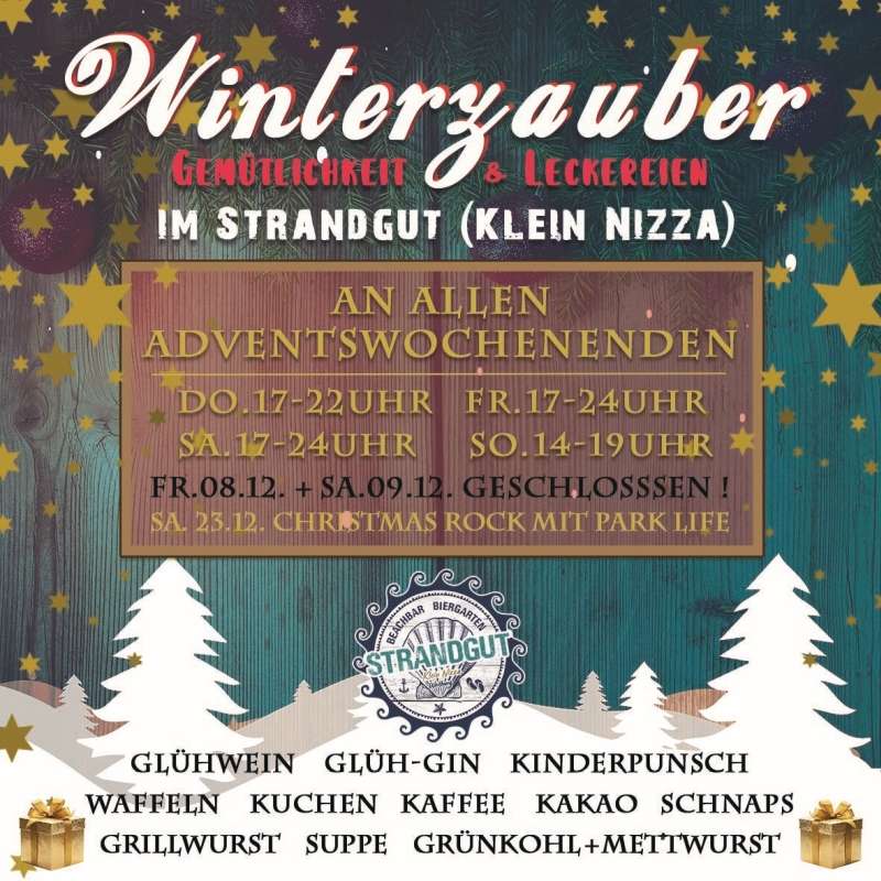 Winterzauber im Strandgut (Klein Nizza)