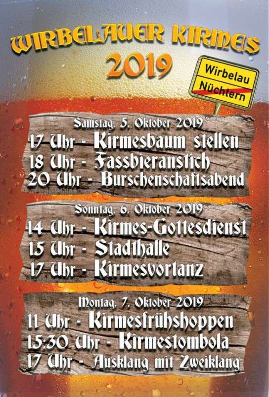 Wirbelauer Kirmes 2019