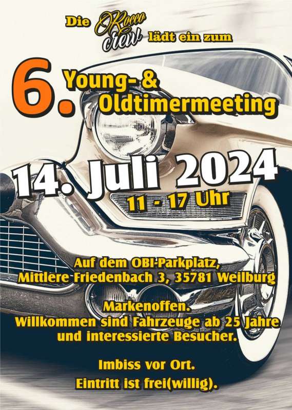 6. Young &amp; Oldtimermeeting Weilburg