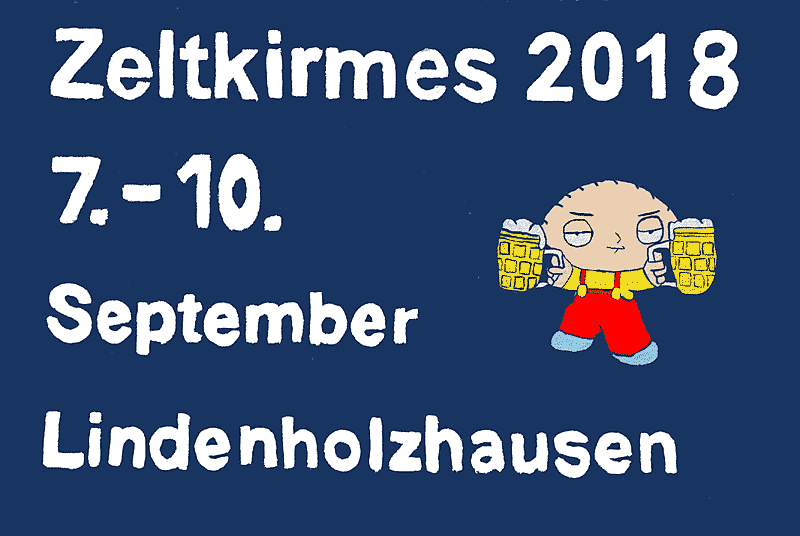 Zeltkirmes Lindenholzhausen 2018