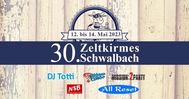 30. Zeltkirmes in Schwalbach 2023